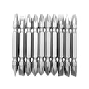 Jogo de Bits Ponteira Dupla Parafusadeira [10 Peças]