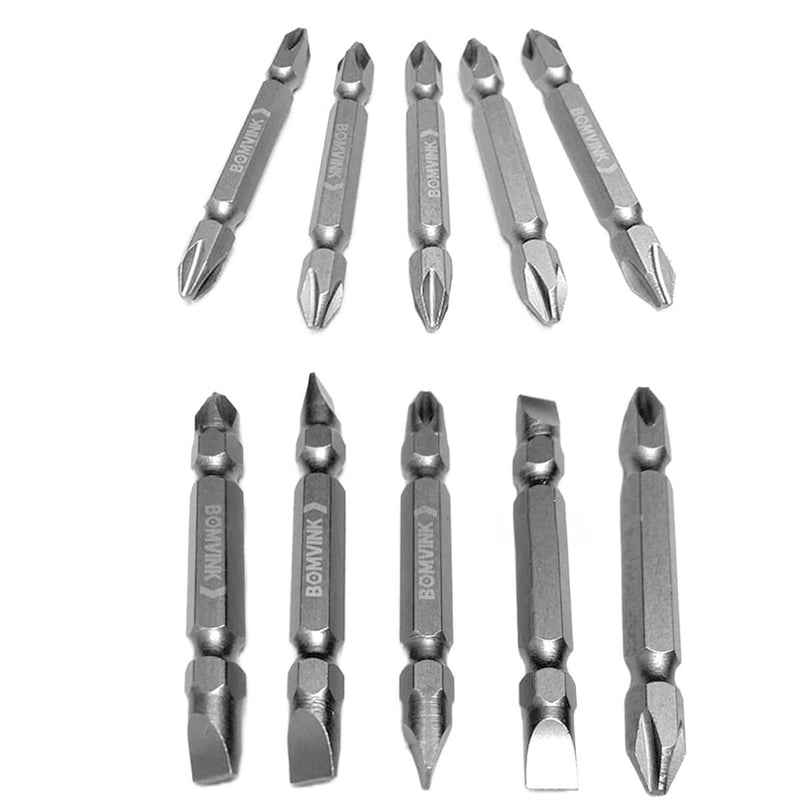 Jogo de Bits Ponteira Dupla Parafusadeira [10 Peças]