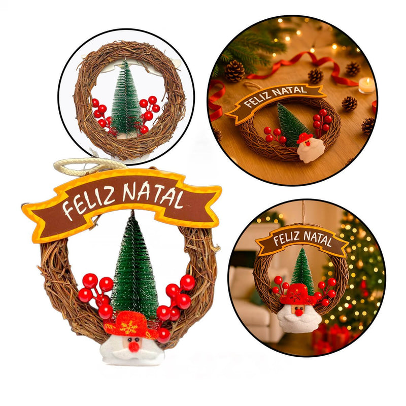 Guirlanda de Natal Enfeite Natalino