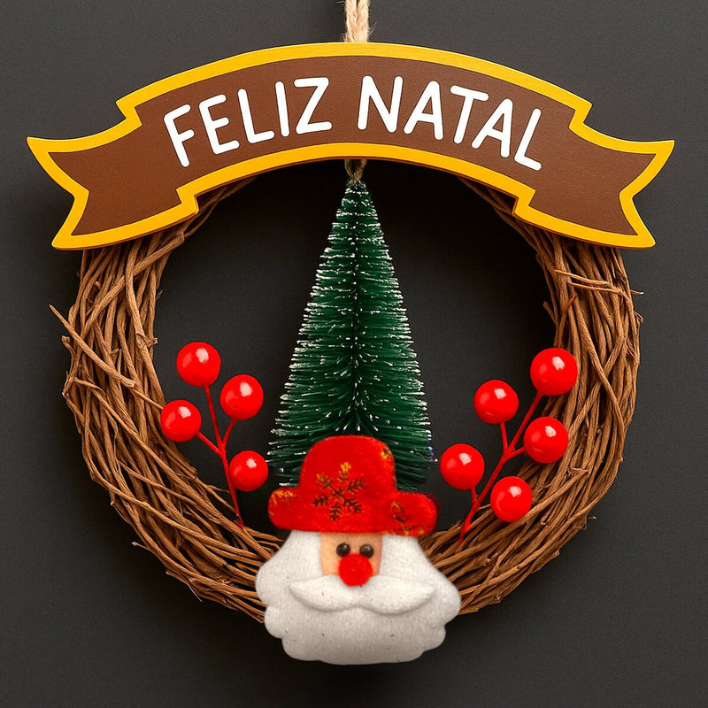 Guirlanda de Natal Enfeite Natalino
