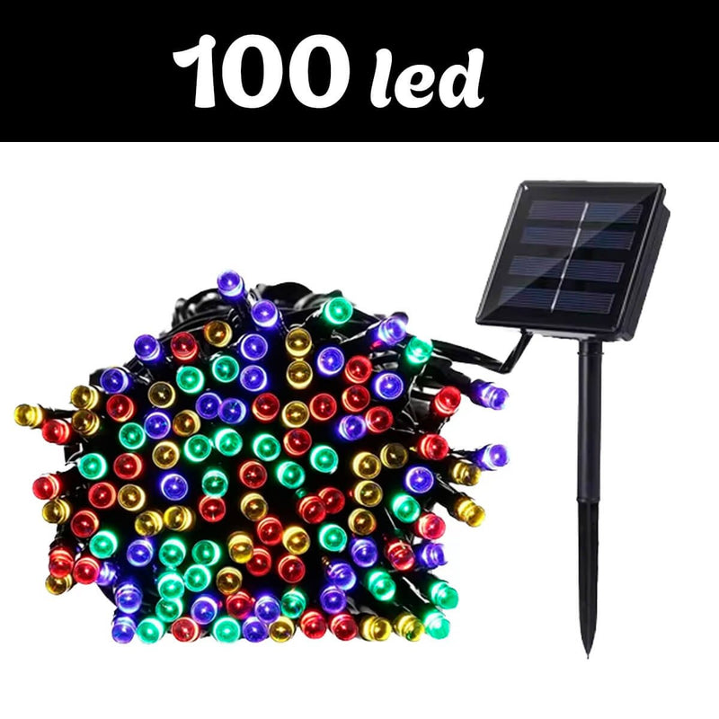 Pisca Pisca Cordão Led Solar Decorativo 10 E 20 Metros