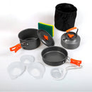 Conjunto de Panelas Camping Pesca - Kit Cozinha Portátil