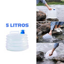 Galão Dobrável com Torneira Regulável - Galão para Áreas Externas