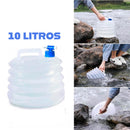 Galão Dobrável com Torneira Regulável - Galão para Áreas Externas