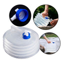 Galão Dobrável com Torneira Regulável - Galão para Áreas Externas