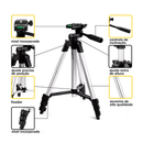 Kit Mini Nível Laser 20m com Tripé [2 Linhas] -Nível com suporte magnético