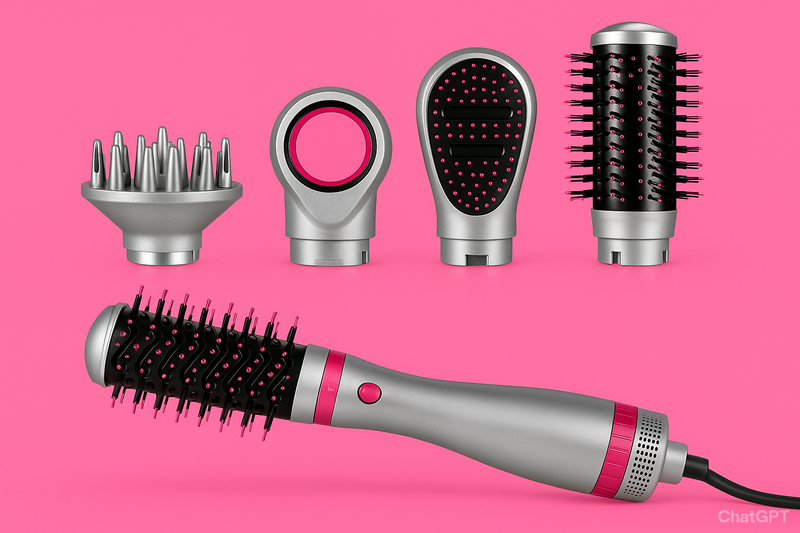 Escova Secadora de Cabelo 4 em 1 [110v] - Secador de cabelo silencioso 1000W