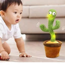 Cacto Dançante Falante [Grátis Roupa] -  Falante Toca Música Repete A Fala E Dança