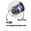 Microscópio Digital com Tela [4,3 Polegadas] -  Digital Display LCD  Zoom 1000X