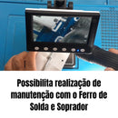 Microscópio Digital com Tela [4,3 Polegadas] -  Digital Display LCD  Zoom 1000X