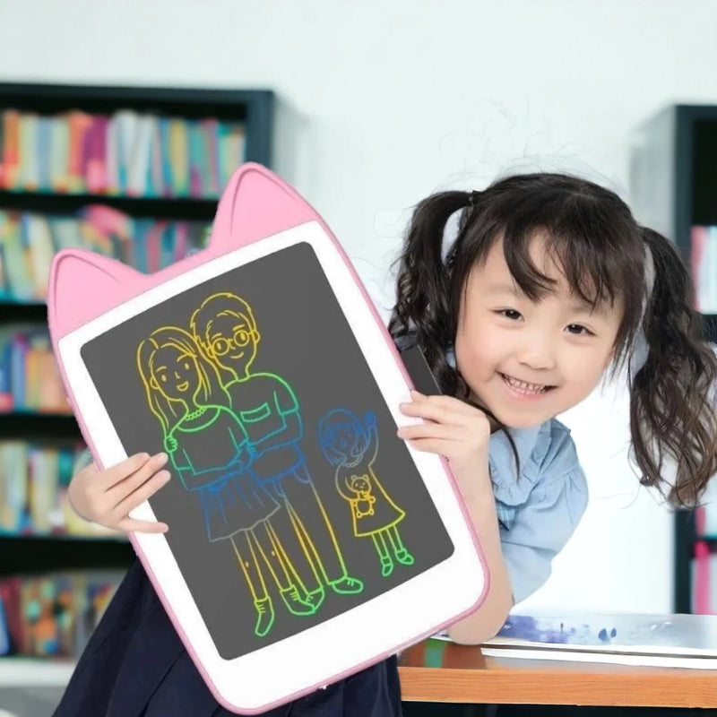 Lousa Mágica Gatinho 10 Polegadas [Azul]