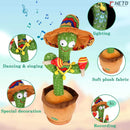 Cacto Dançante Falante [Grátis Roupa] -  Falante Toca Música Repete A Fala E Dança