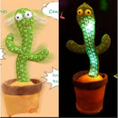 Cacto Dançante Falante [Grátis Roupa] -  Falante Toca Música Repete A Fala E Dança