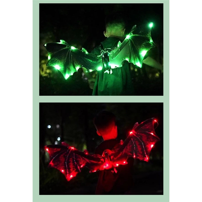 Asa Fantasia Infantil Led Dinossauro