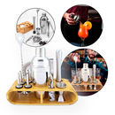 Kit Bartender Profissional Coqueteleira Inox [12 Peças]