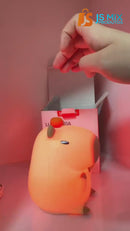 Luminária de Silicone Capivara