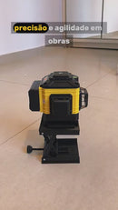 Nível a Laser Profissional 3D [12 Linhas] - Linha Cruzada 3D para Teto Parede e Chão