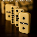 Dominó Profissional De Osso Estojo Com 28 Peças Dominó Luxo